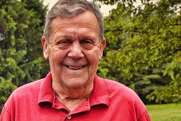 Bear Ferranto, patriarch of Buona Foods, continues to be involved with his family farm after almost 40 years.